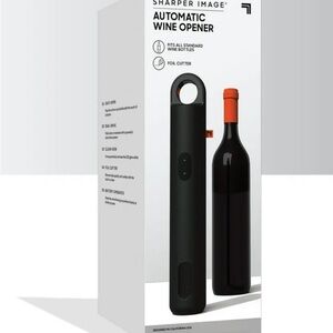 Sharper Image Automatic Wine Opener - Black